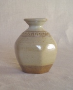 Tall medium, salt glaze vase 2